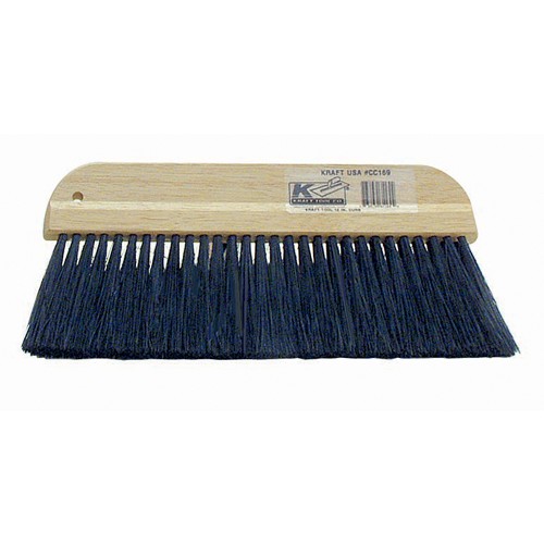 Curb Broom is ideal for small areas. It is 12 long with soft plastic