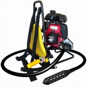Oztec BP-50A Backpack Concrete Vibrator Package with 2-inch Rubber Head