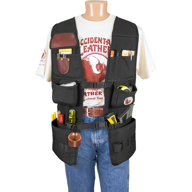 Bucket Boss Super Carpenters Tool Vest Large to X-Large