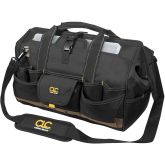 CLC 18-inch Tool Bag with Large Top Side Plastic Parts Tray