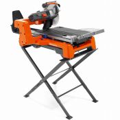 Husqvarna TS60 Ceramic Tile Saw With Stand Up to 28-inch Length