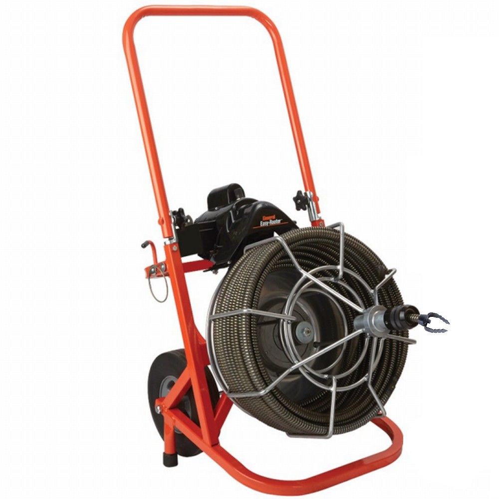 100'x3/8'' Electric Sewer Drain Cleaner Snake Clog Machine W/ Cutter 