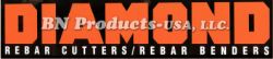 Diamond rebar benders and cutters